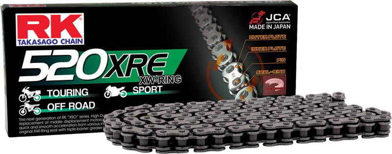 Rk Excel 691-2004 520XRE-130 520XRE DRIVE CHAIN 520 X 130