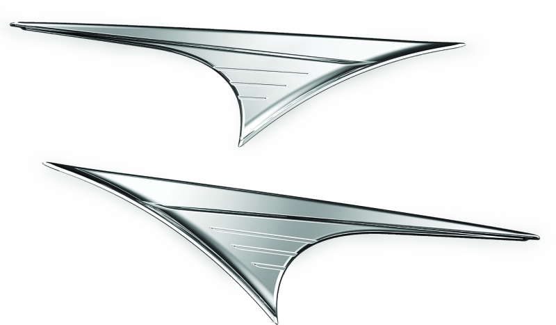 Kuryakyn 7274 Side Body Accents For Trikes Chrome - Photo - Primary