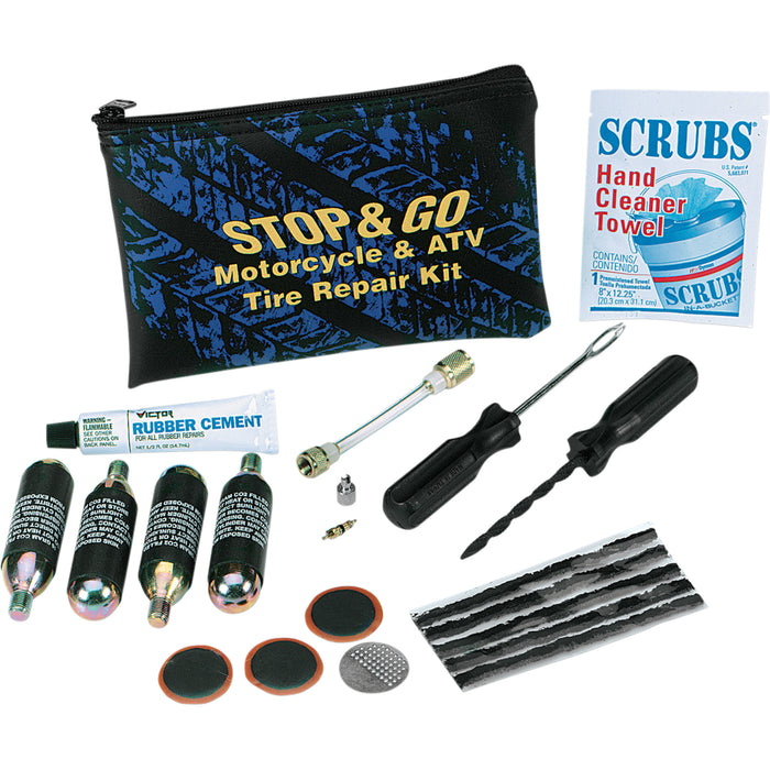 STOP & GO INTERNATIONAL SG1066 1066 CO² Tire Repair Kit Repair Kit - Tire/CO² Cartridge