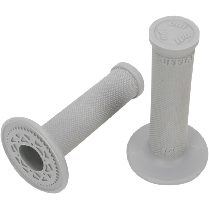ODI 0630-0867 H00RFG Ruffian MX Single-Ply Grips Grips - No Waffle - Gray