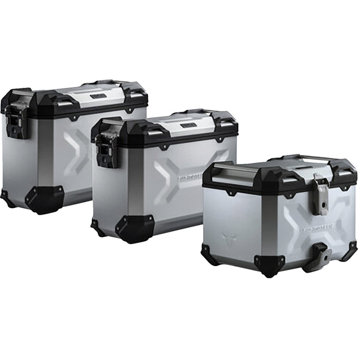 SW-MOTECH 3580-0108 ADV.01.950.75002/S Adventure Luggage System silver - honda africa twin '19-'21