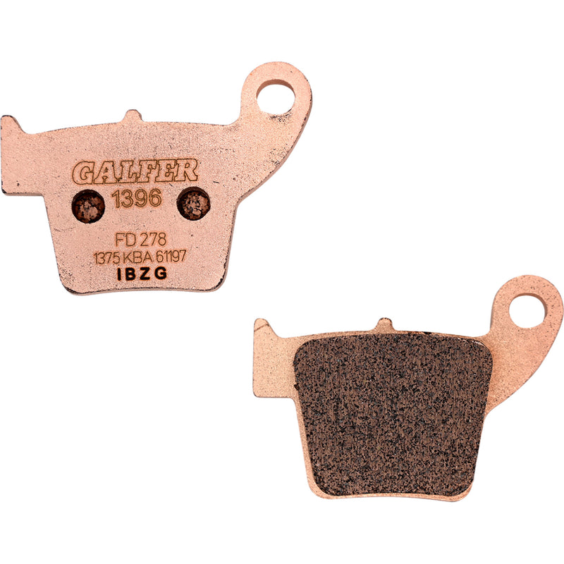 GALFER 1722-0853 FD278G1396 MX Pro Brake Pads Brake Pads