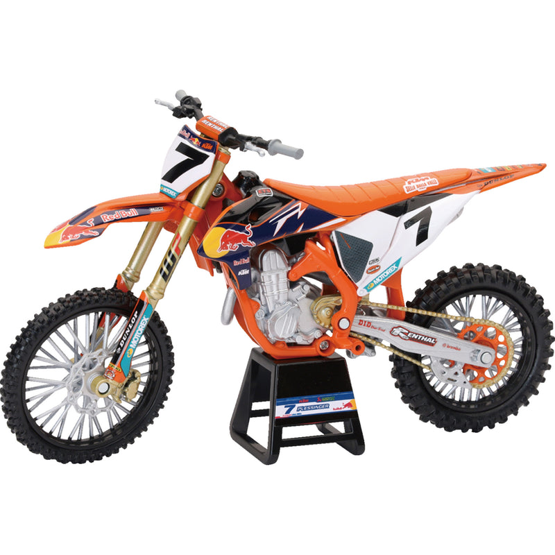 NEW RAY TOYS 7001-0035 58363 Red Bull KTM 450 SX-F aaron plessinger - 1:12 scale - orange/black/white