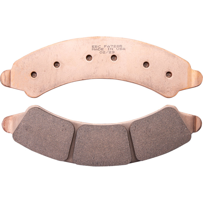 EBC 1721-2923 FA728R Long-Life Sintered "R" Brake Pads Sintered "R" Brake Pads