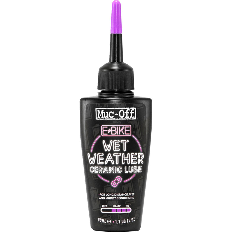 MUC-OFF USA 3605-0107 1105US E-Bike Wet Chain Lube E-Bike Chain Lube - Wet - 50 ml
