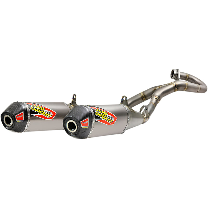 Pro Circuit Ti-6 Dual Canister Exhaust System - 0311945F2 Honda CRF450R 2019-2020