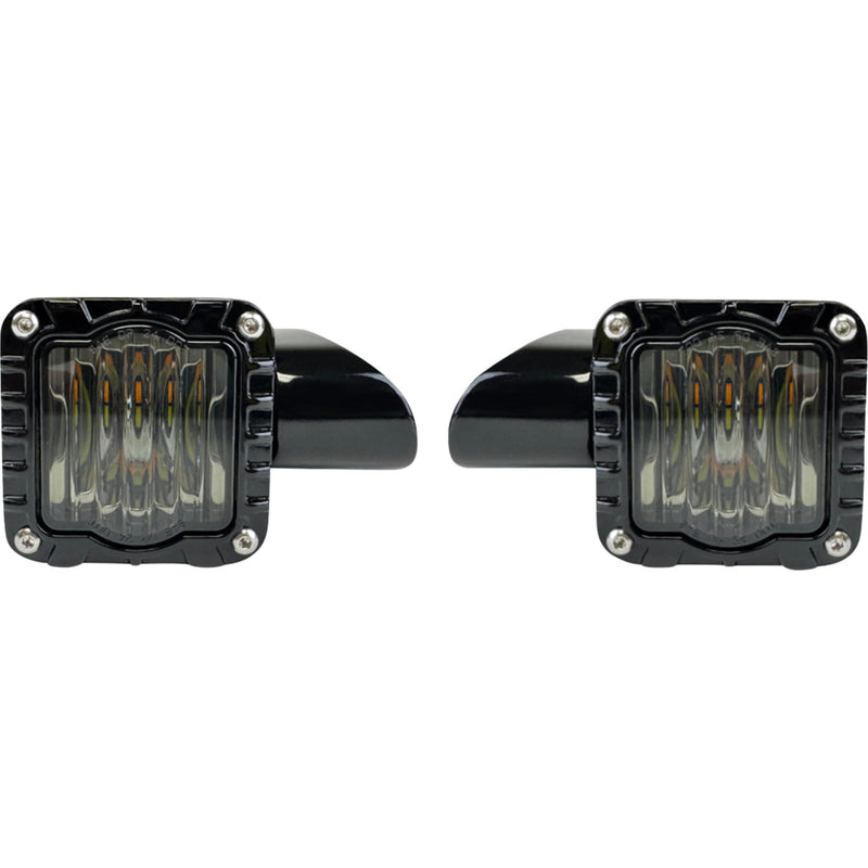 Custom Dynamics Shark Demon™ Turn Signal - SD-RG-FT-AW For Harley Road Glide 2015-2025