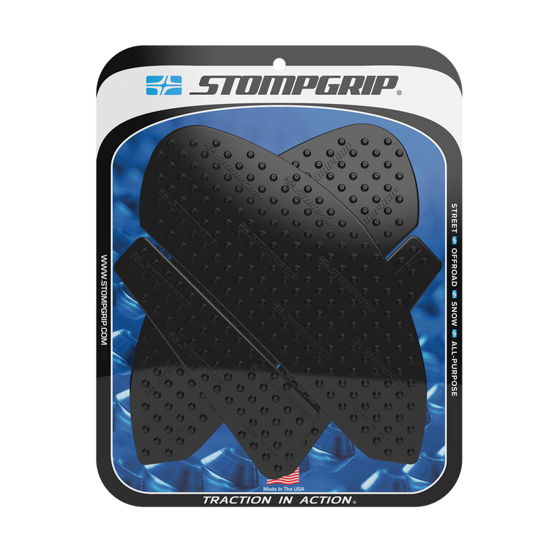 Stompgrip 655-13022B 55-10-0182B TANK PAD KIT VOLCANO BLACK YAM