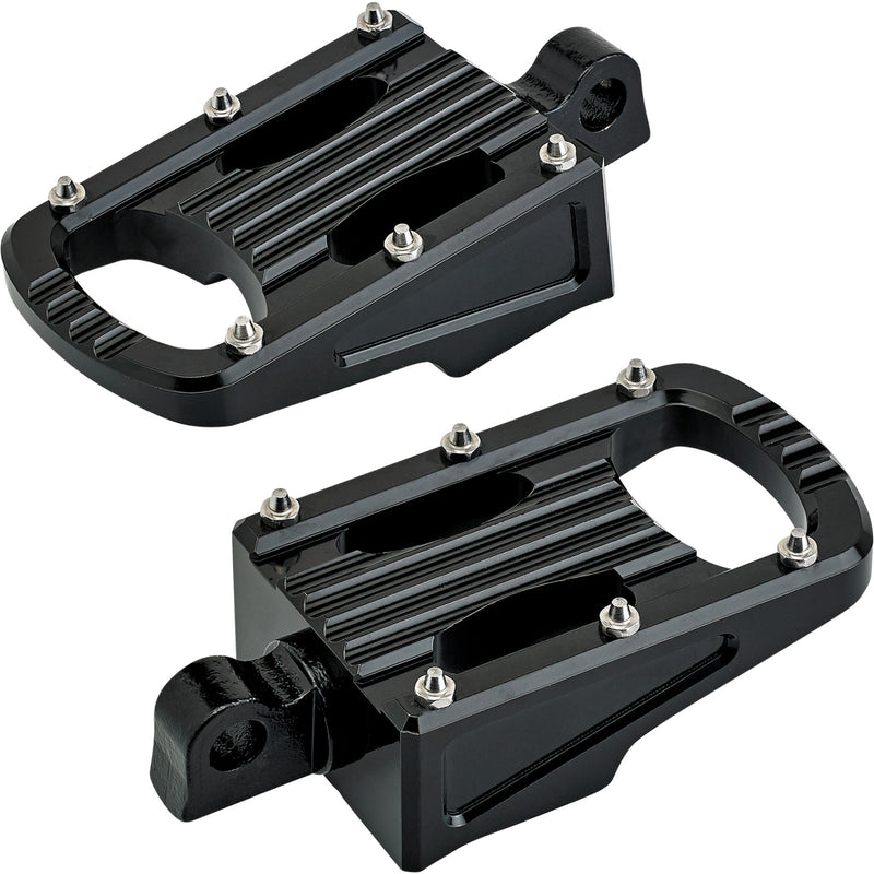 Biltwell Punisher Footpeg Classic Black - 7005-203-01 For Harley Softail 2018-2020
