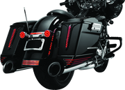 Kuryakyn 7797 Rear Fender Accents Flhx & Fltr Models Chrome - User 1
