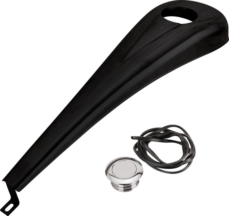 Paul Yaffe Bagger Nation Dresser Dash Kit 6 Gallon Tank Gloss Black ` T - DDK-S-08-OEM-B For Harley Touring 2008-2018