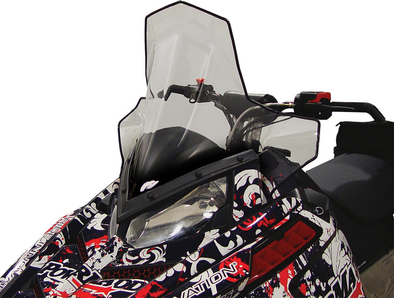 Powermadd Cobra W S Tall SMK Black 20.5" POL PRO-Ride - 11840 Polaris Snowmobiles 2010-2019