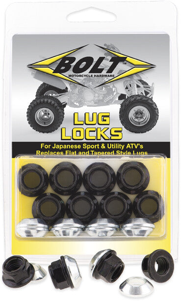 Bolt 020-00131 2005-LUG.B LUG-LOCKS BLACK