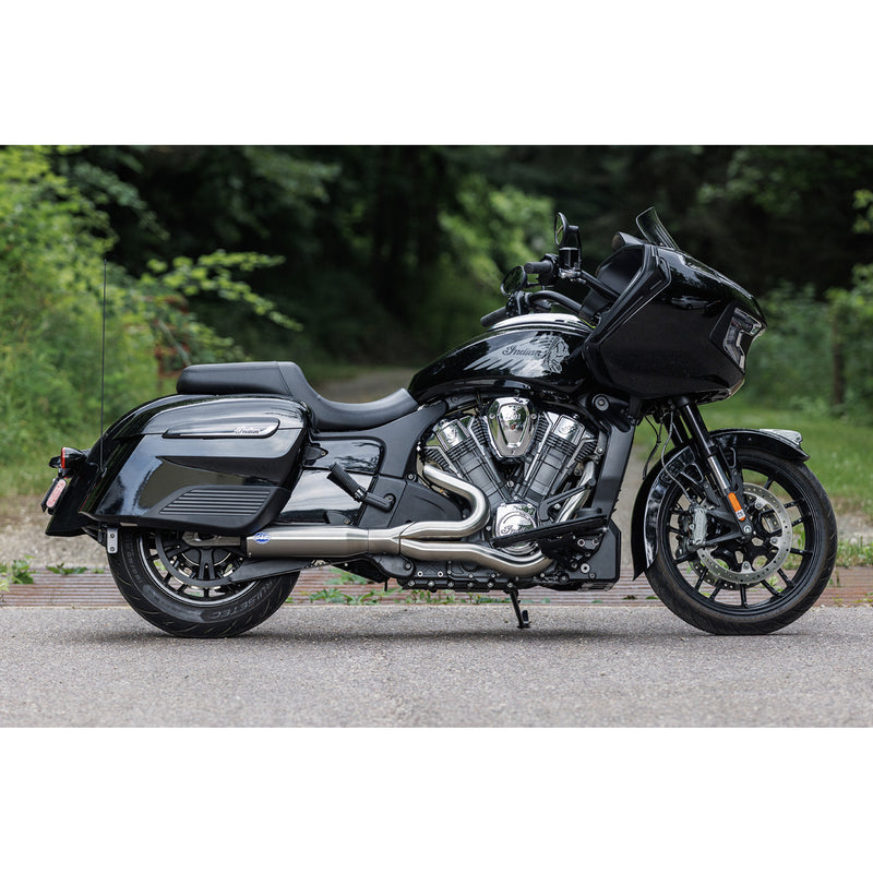 S&S Cycle Qualifier 2-Into-1 Exhaust System - 550-1083 For Indian Challenger 2020-2023
