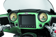 Kuryakyn 5185 Aztec Top Dash Accent Black - User 1