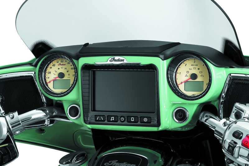 Kuryakyn 5185 Aztec Top Dash Accent Black - User 1