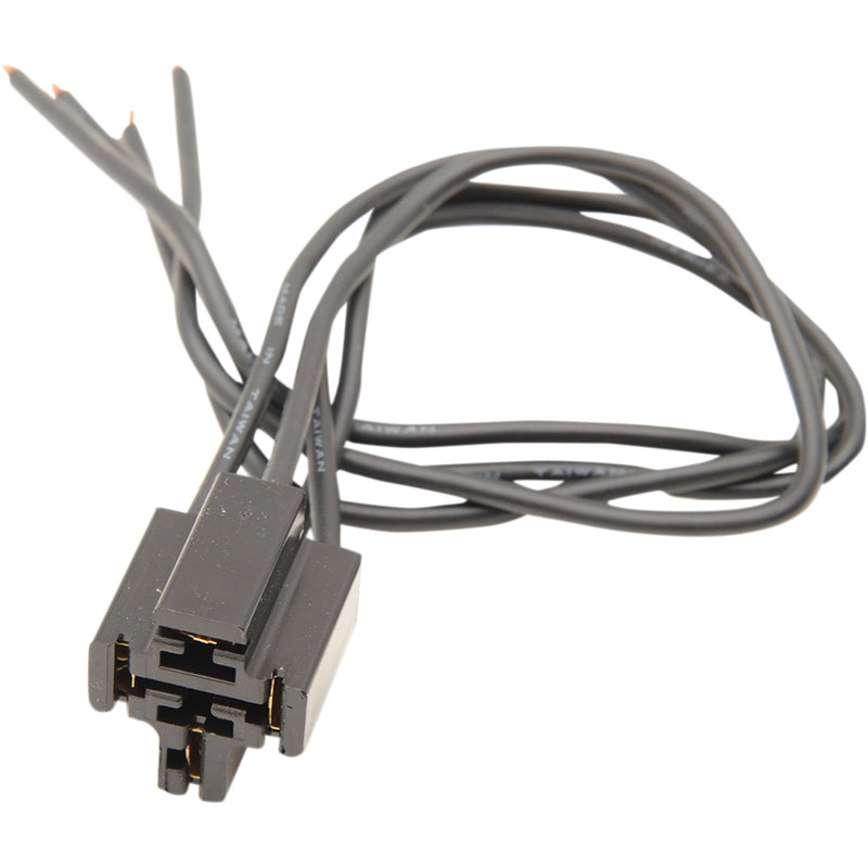 DRAG SPECIALTIES DS272095 Relay Socket Assembly black wires