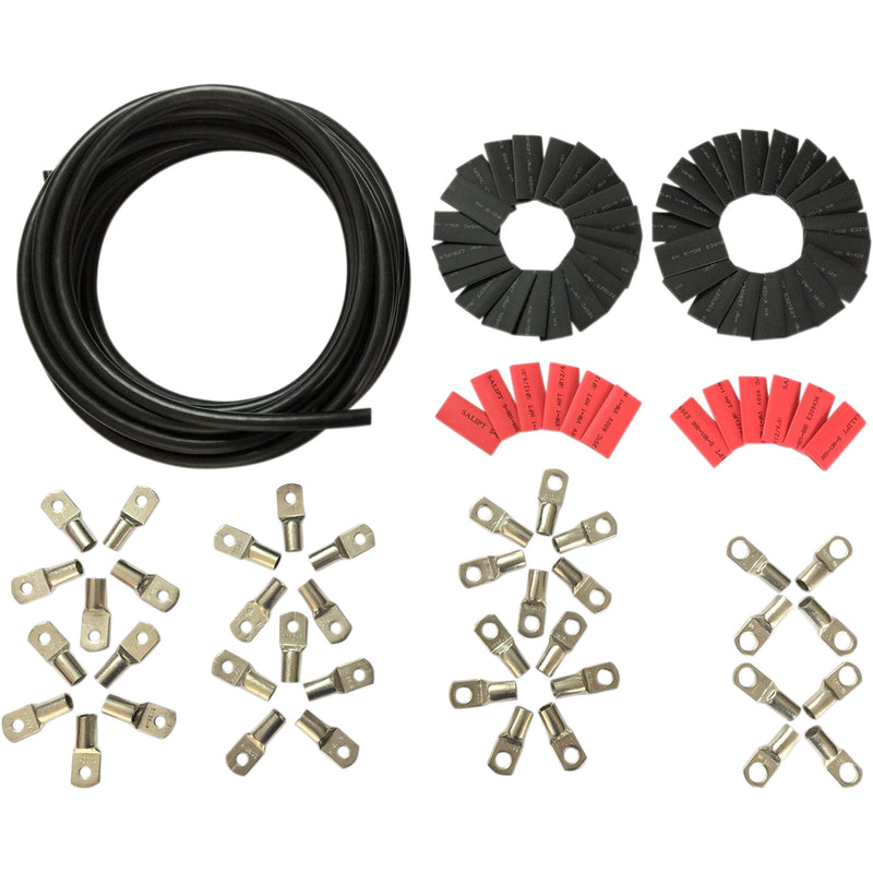 DRAG SPECIALTIES Custom Cable Kit Battery - Harley Davidson