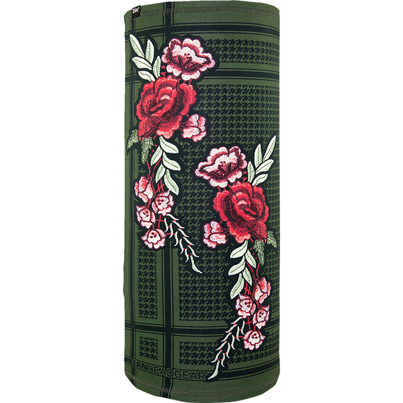 ZAN HEADGEAR 2502-0283 TL599 Motley Tube® SportFlex® Neck Tube floral houndstooth