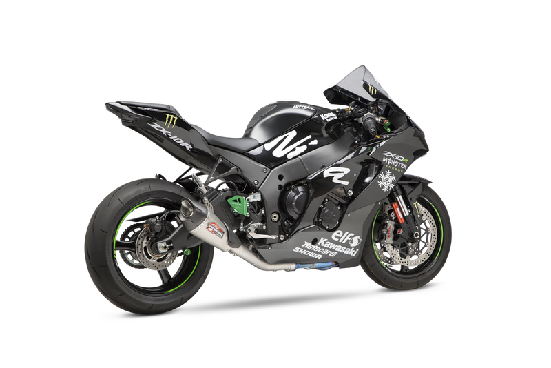 Yoshimura Exhaust Race AT2 3/4 SYS SS CF - 14183CP520 Kawasaki Ninja 2021-2025