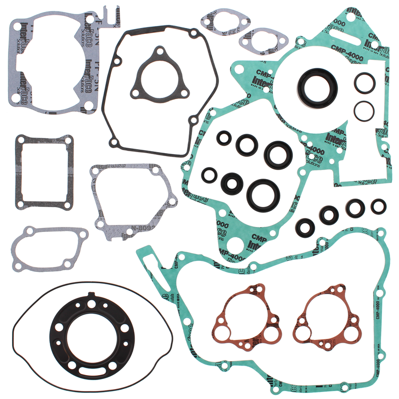 Vertex Complete Gasket SET With OIL Seals - 811236 Honda CR125R 1998-1999