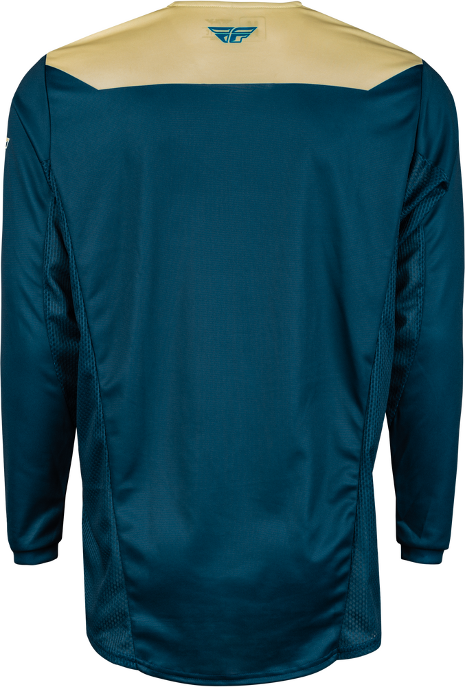 Fly Racing 377-523M 377-523M KINETIC RELOAD JERSEY IVORY/NAVY/COBALT MD