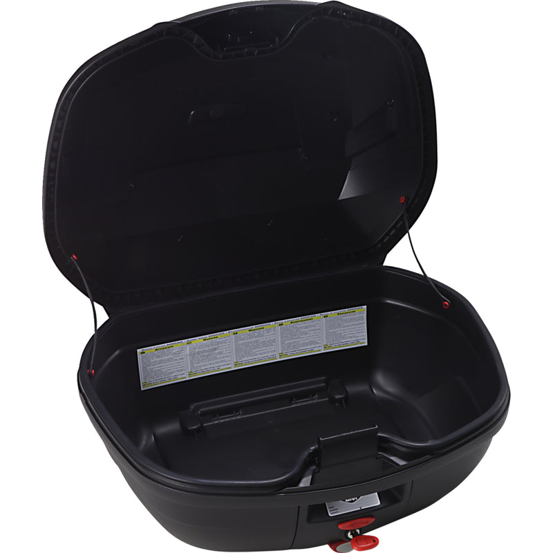 GIVI 3516-0234 B47NMLA Monolock Blade 47 Liter Top Case Top Case - Red Lens - 47 Liter