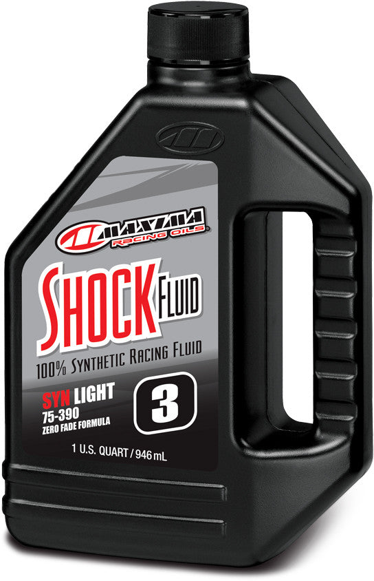 Maxima Racing Oil Shock Fluid 3W 1QT - 50-57901 For Ducati Motorcycles 2012-2018 | Triumph Motorcycles 2012-2018 | Suzuki Motorcycles 2012-2018