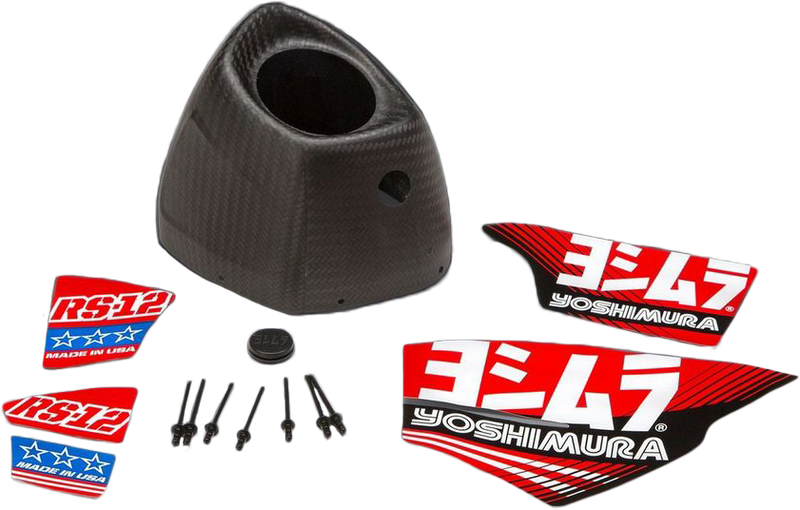 Yoshimura 960-9986 YM1-CFR-K-1 END CAP KIT RS12 YM1