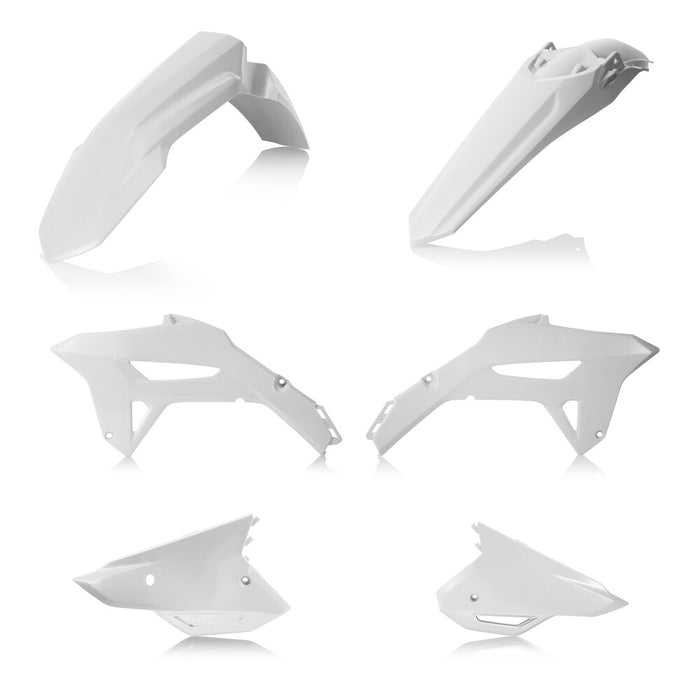 Acerbis 28589-10002 2858910002 PLASTIC KIT HON WHITE