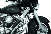 Kuryakyn 7866 Deluxe Neck Covers 95-07 Touring Models Chrome - User 1