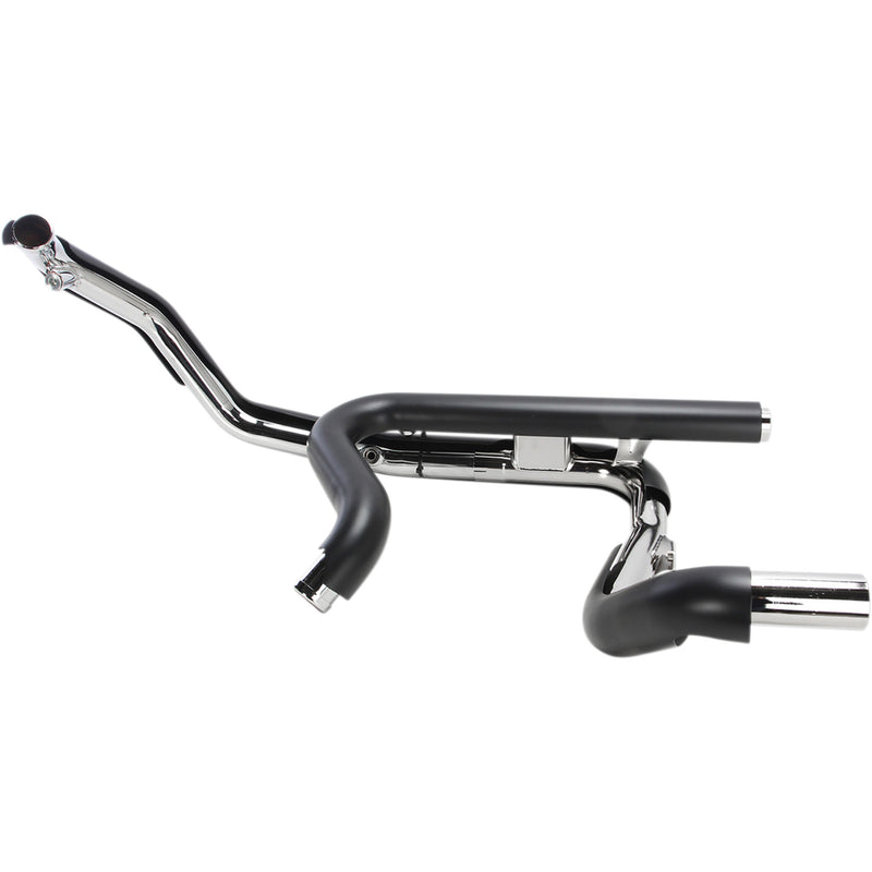 Cobra PowerPort 2-Into-2 Header System - 6253DBRB1 For Harley Touring 2010-2016
