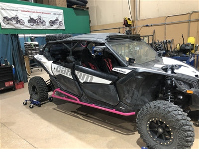 Tab Performance Can-Am Maverick Maverick X3 Rock Slider Red 4 Seater - 615-2040-RED Can-Am Maverick 2020-2025