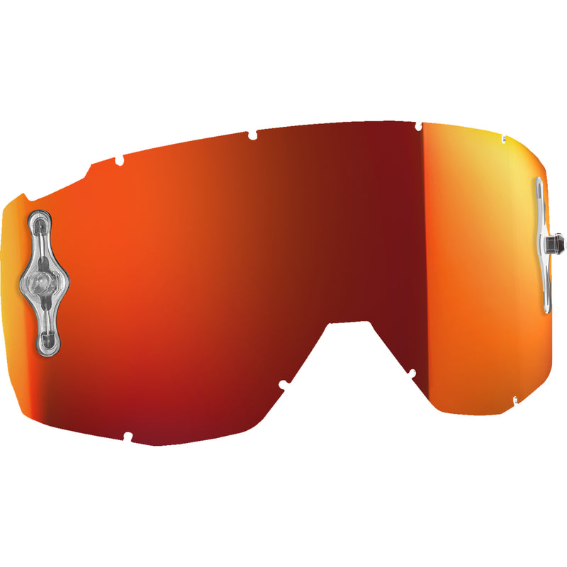 SCOTT Hustle/Primal/Split Goggle Single Works Lens AFC - Chrome