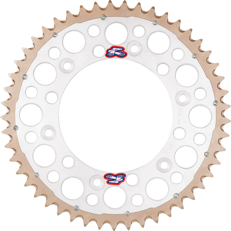 RENTHAL 1210-0231 1540-520-48GPSI Twinring™ Rear Sprocket 48 tooth - silver