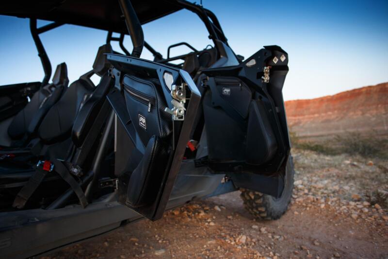 PRP Seats E96-210 PRP Polaris RZR PRO XP4/PRO R4/Turbo R4 Rear Door Bags (pair) - Photo - Close Up