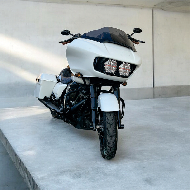 Letric Lighting Co GC7 LED Headlight Kit Fltr ` (EXC. CVO) - LLC-RG-GC For Harley Road Glide 2015-2023