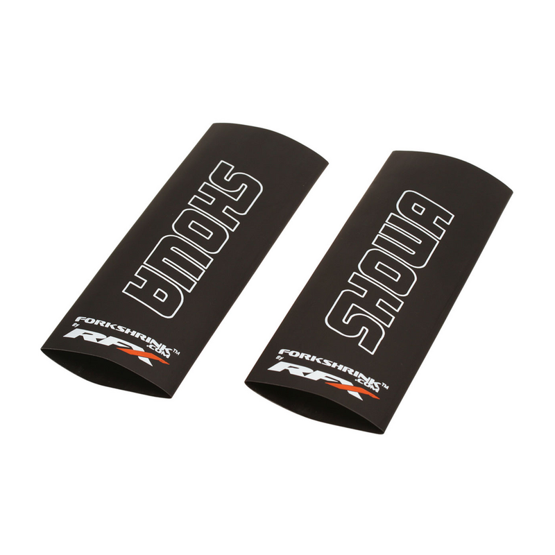 Rfx 739-0458 FXFG 10000 55WH UPPER FORK GUARD WHITE SHOWA