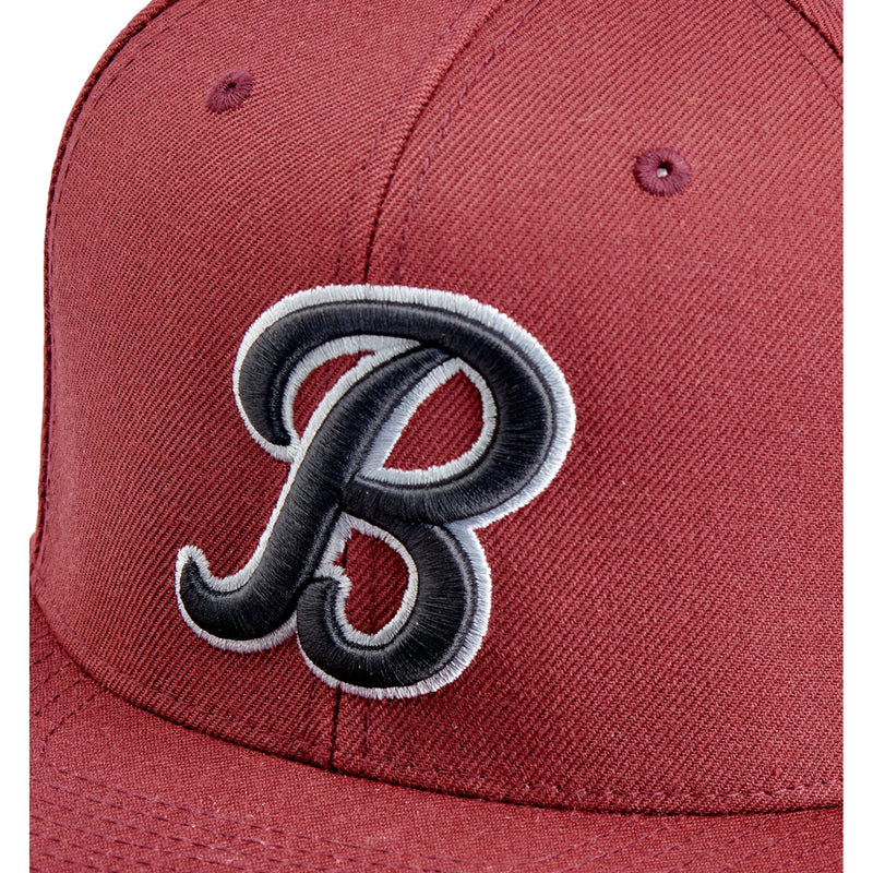 BILTWELL 2501-4329 8002-4040-00 Script B Hat maroon