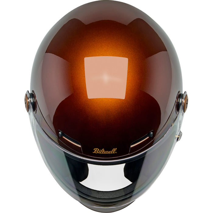 BILTWELL Gringo SV Helmet Metallic - Whiskey