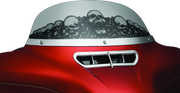 Kuryakyn 1387 Smooth Windshield Trim 14-Up Touring Chrome - User 1