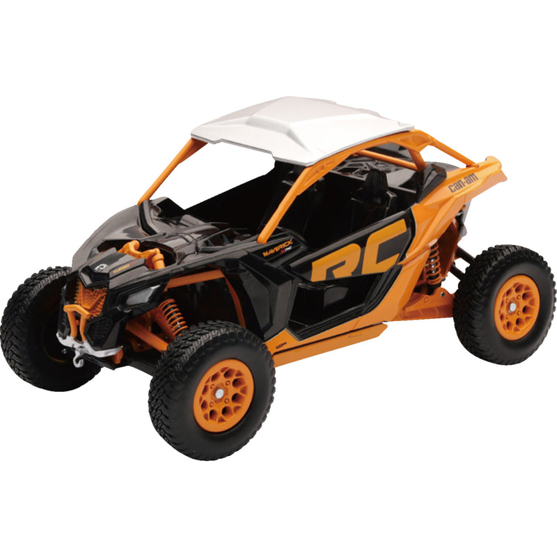 NEW RAY TOYS 7001-0008 58283 Mini Can-Am Maverick X3 Maverick X3 XRC Turbo - 1:18 Scale - Black/Orange