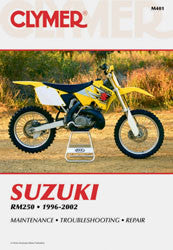 Clymer Repair Manual Suzuki RM250 - CM401 Suzuki RM 250 1996-2002