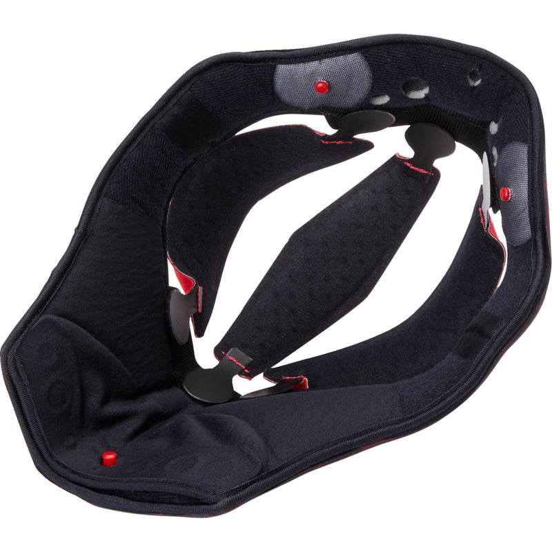 AGV 0134-2983 20KIT60303001XL Pista GP RR Helmet Liner Pista GP RR Liner - Black/Red - XL