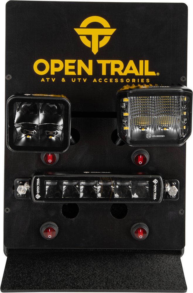 Open Trail 99-7124 BLACK OPENTRAIL ABS LIGHT DISPLAY FOR POD AND BAR LIGHTS