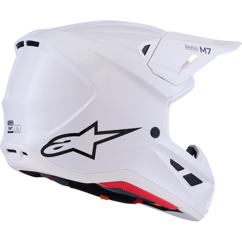 ALPINESTARS SM7 Solid Helmet - Gloss White