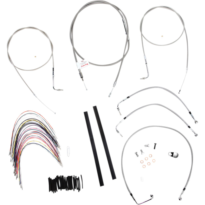 Burly Brand Complete Cable Kit - B30-1078 For Harley Touring 1997-2001