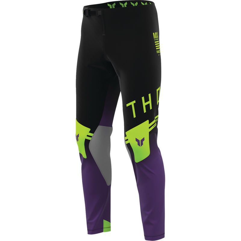 Thor Sportmode Geo Pants Black Purple US 28