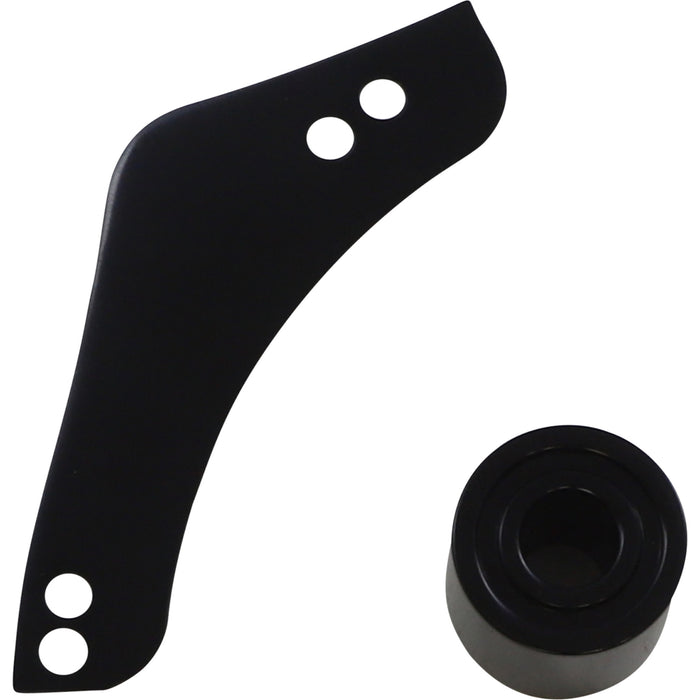 ARLEN NESS 1014-0314 600-054 Replacement Breather Bolt Cover Plate inverted/method/clear tear/sidekick - right - black