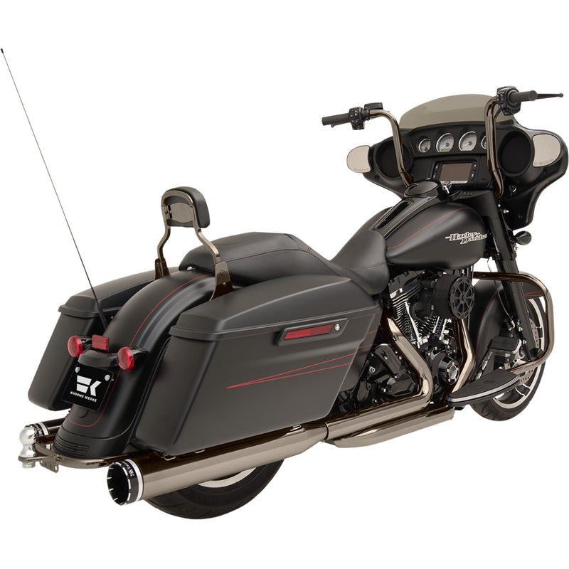 Khrome Werks Dominator Cross-Under Exhaust System - 201830 For Harley Touring 2009-2016